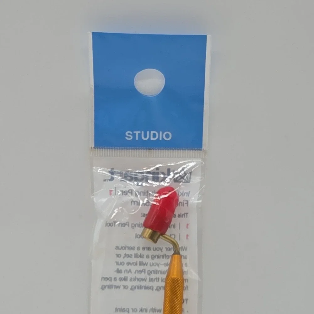 KINGART Fine Line Painting Pen Metal .5mm Ink Tool for Artists and Hobbyists